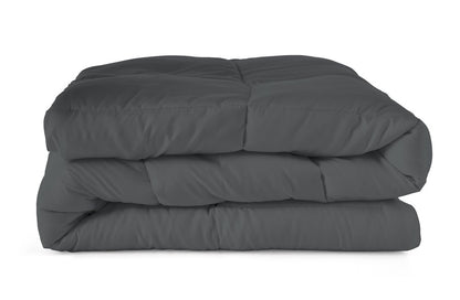 Gray Queen Microfiber Washable Microfiber Down Alternative Comforter