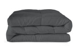 Gray Queen Microfiber Washable Microfiber Down Alternative Comforter