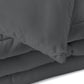 Gray Queen Microfiber Washable Microfiber Down Alternative Comforter
