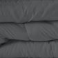 Gray Queen Microfiber Washable Microfiber Down Alternative Comforter