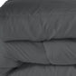 Gray Queen Microfiber Washable Microfiber Down Alternative Comforter