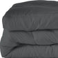 Gray Queen Microfiber Washable Microfiber Down Alternative Comforter