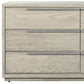 63" Gray Solid Wood Six Drawer Double Dresser