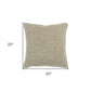 20" Natural Cotton Blend Pillow