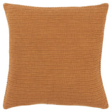 22" Pumpkin Striped Cotton Throw Pillow