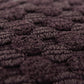 20" Wine Cotton Throw Pillow With Texture