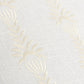 20" White Cotton Throw Pillow With Embroidery