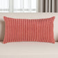14" X 14" Terra Cotta Cotton Blend Pillow