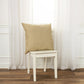 22" Beige Throw Pillow