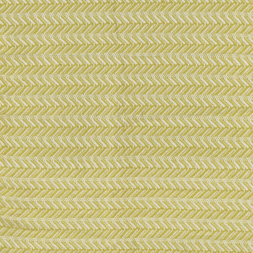 50" X 60" Green Cotton Woven Chevron Throw Blanket with Fringe
