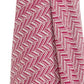 50" X 60" Hot Pink Cotton Woven Chevron Throw Blanket with Fringe