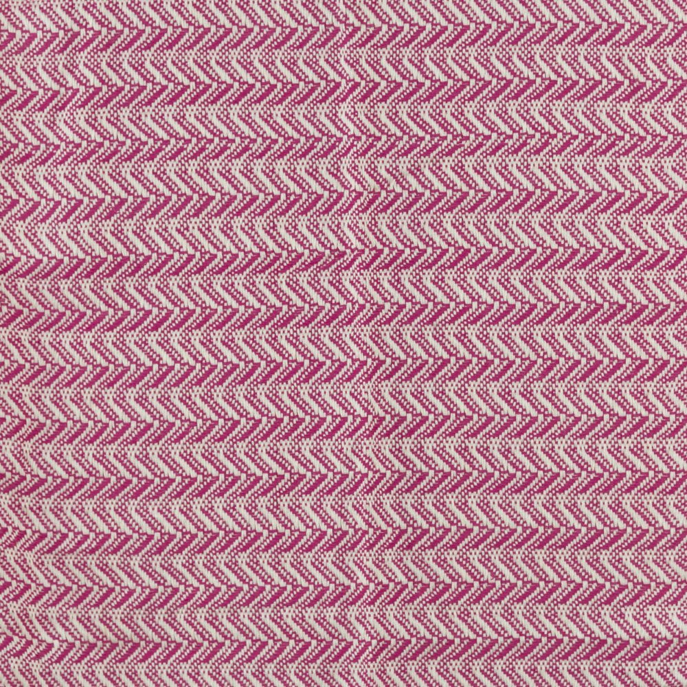 50" X 60" Hot Pink Cotton Woven Chevron Throw Blanket with Fringe