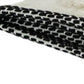 50" X 60" Gray Cotton Woven Color Block Throw Blanket with Fringe