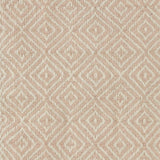 50" X 60" Blush Cotton Woven Geometric Throw Blanket with Fringe