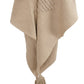 50" X 60" Brown Cotton Woven Ikat Throw Blanket with Tassels