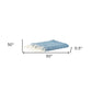 Blue Woven 100% Poly Pet Throw Blanket