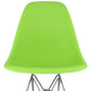 Green and Silver Steel Dining Side Chair
