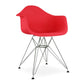 Red and Silver Dining Arm Chair