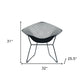 32" Black Lounge Chair