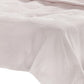 Four Piece Light Pink Linen Full Double Sheet Set