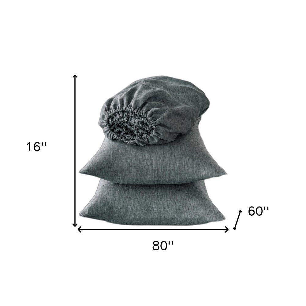 Four Piece Cloud Linen Sheet Set