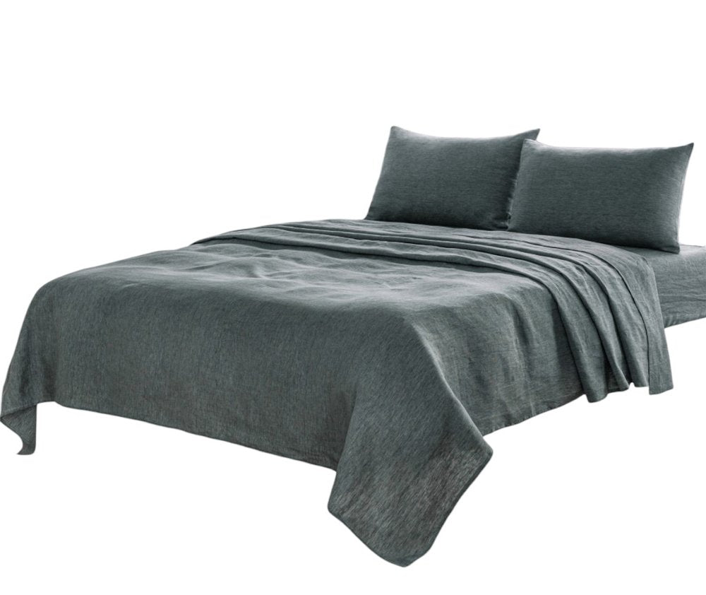 Four Piece Cloud Linen Queen Sheet Set
