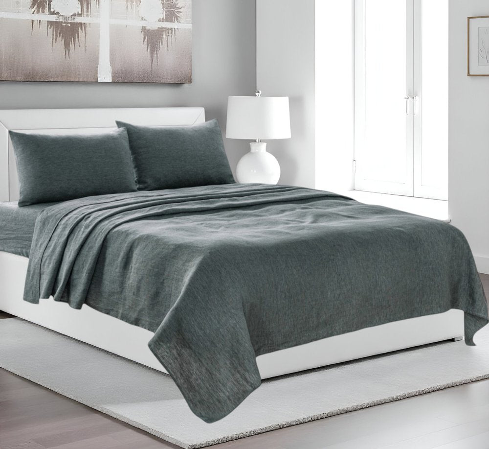 Four Piece Cloud Linen Sheet Set