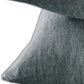 Four Piece Slate Gray Linen California King Sheet Set