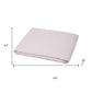 Light Pink Linen Full Double Flat Sheet