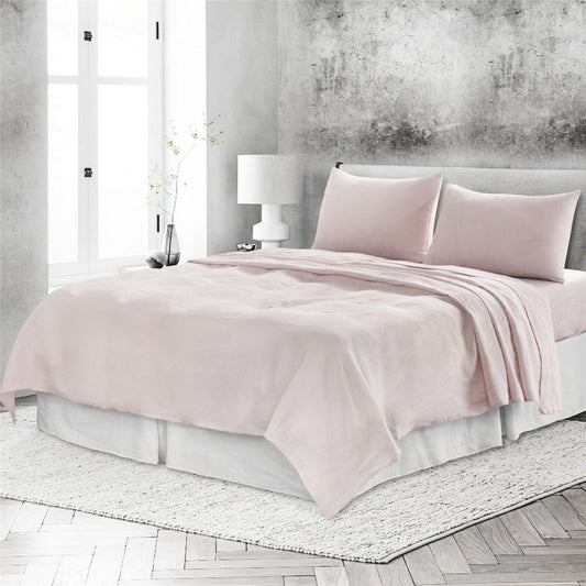 Cloud Linen King Flat Sheet