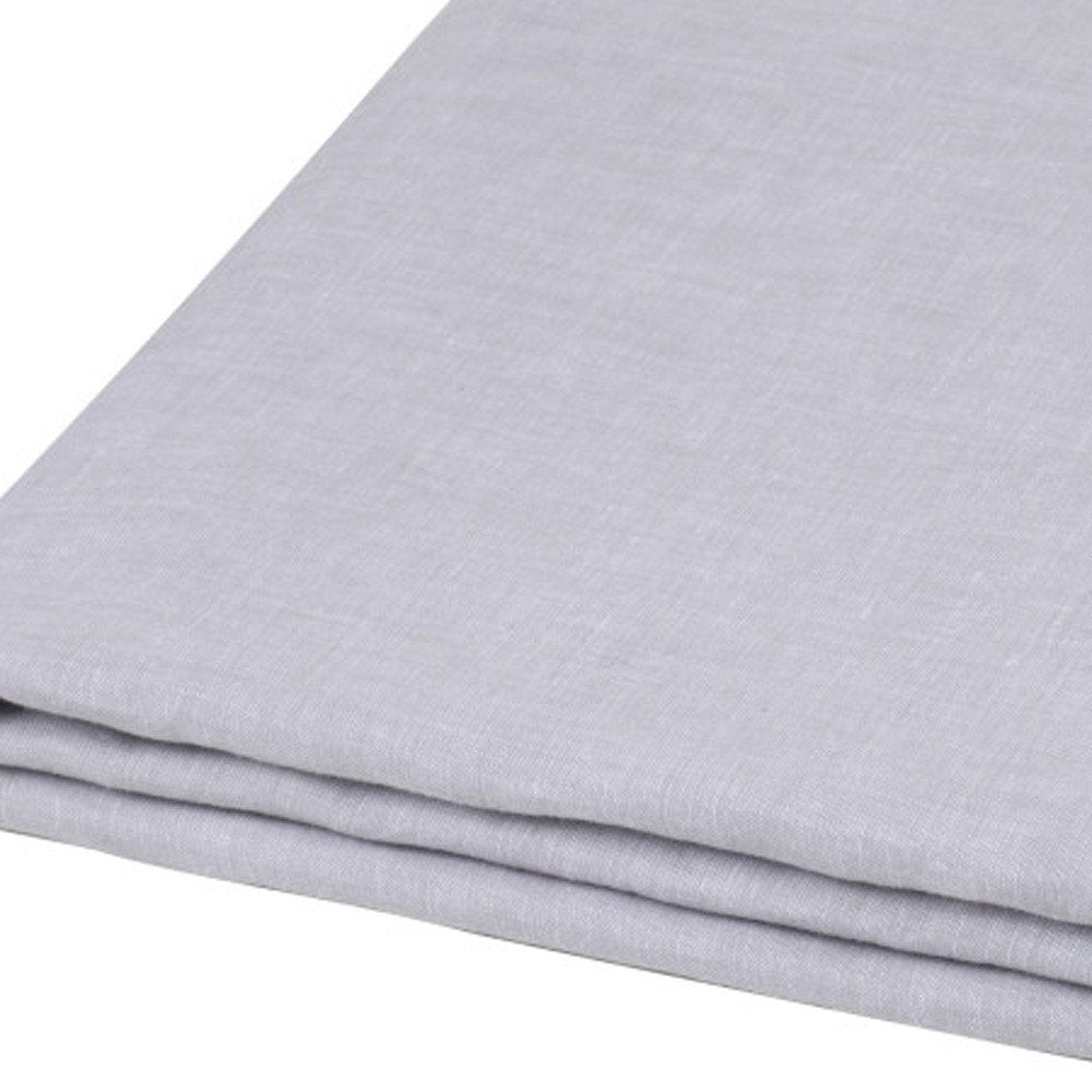 Light Pink Linen Full Double Flat Sheet