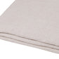Ivory Linen King Flat Sheet