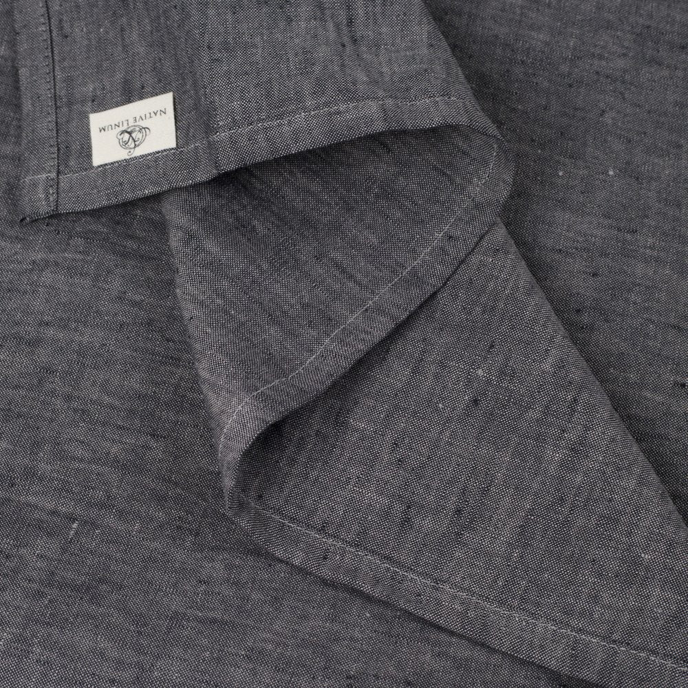 Light Pink Linen King Flat Sheet