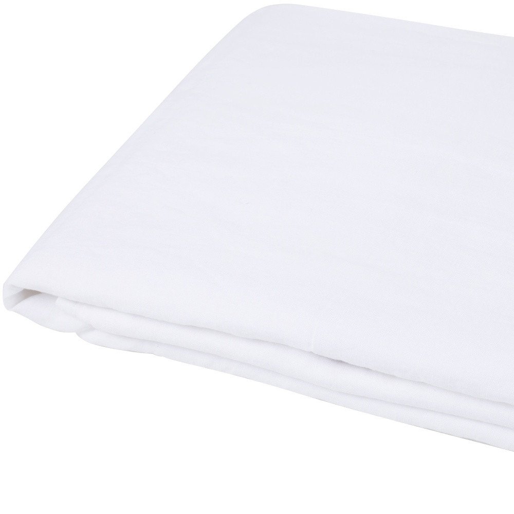 Light Pink Linen Full Double Flat Sheet