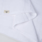 White Linen King Flat Sheet