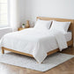 White Linen King Flat Sheet