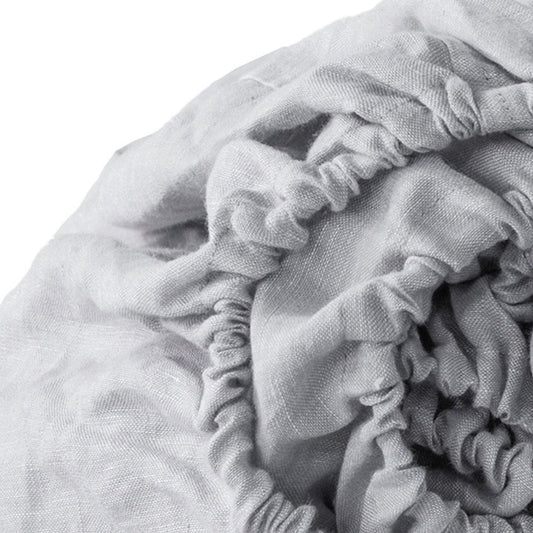 Ivory Linen Queen Fitted sheet
