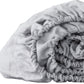 Light Gray Linen California King Fitted sheet
