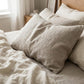 Light Gray Linen Queen Fitted sheet
