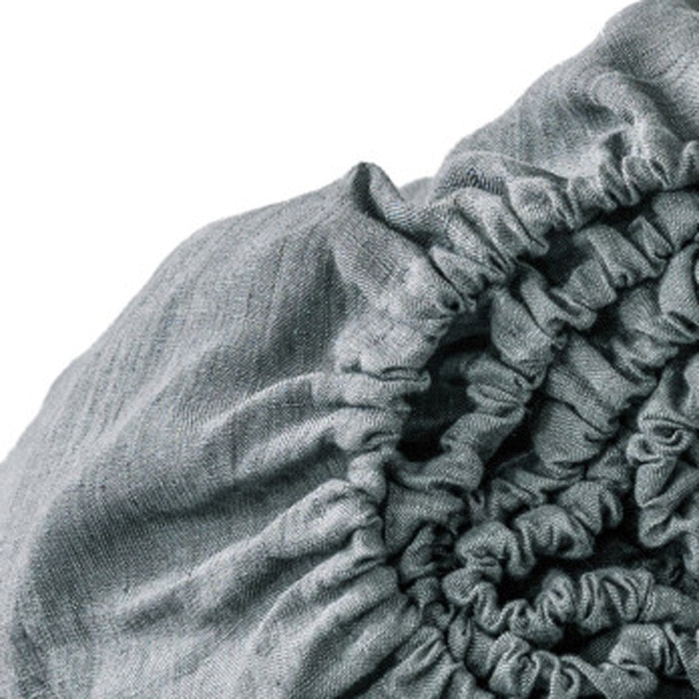 Light Pink Linen King Fitted Sheet