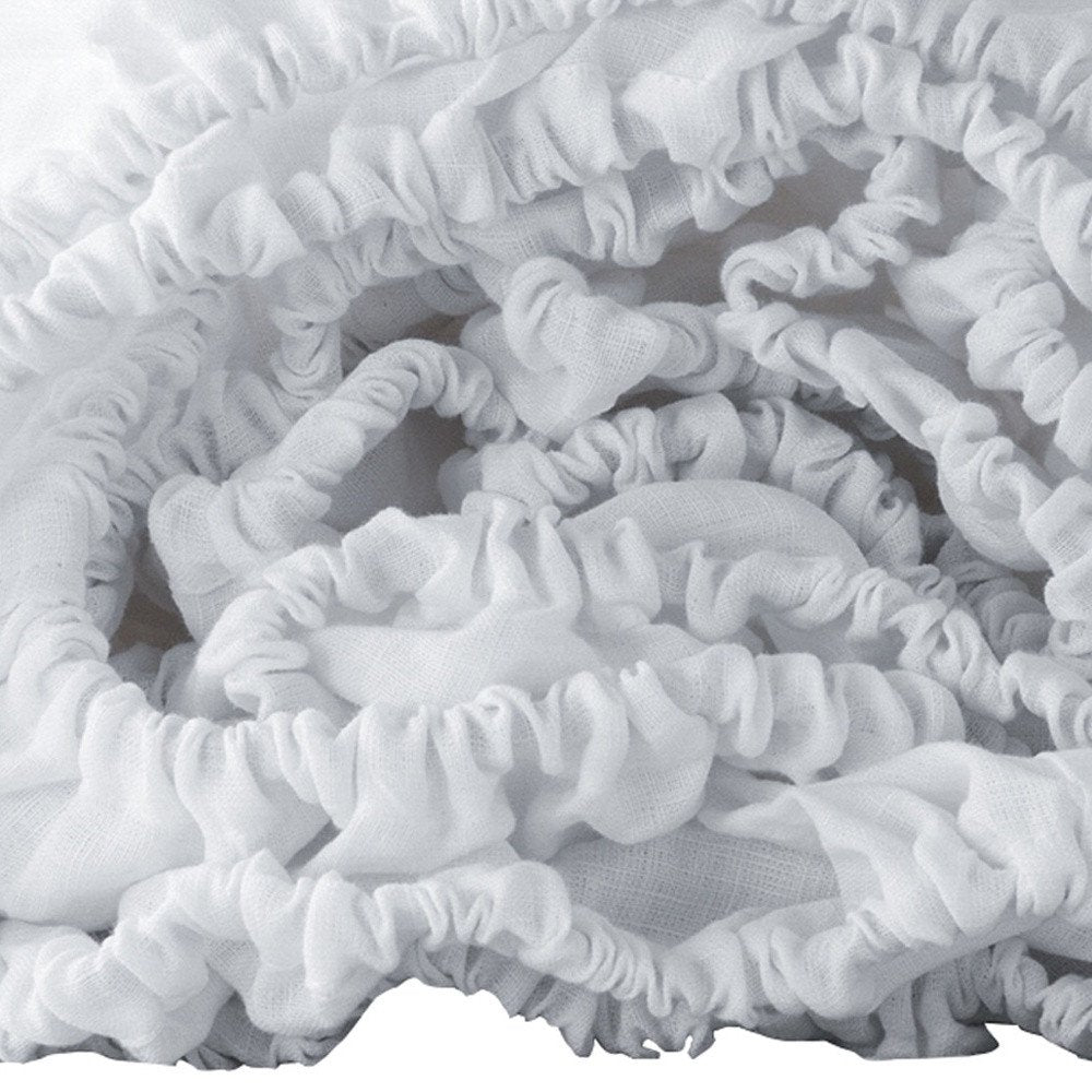 Light Pink Linen Twin Fitted Sheet