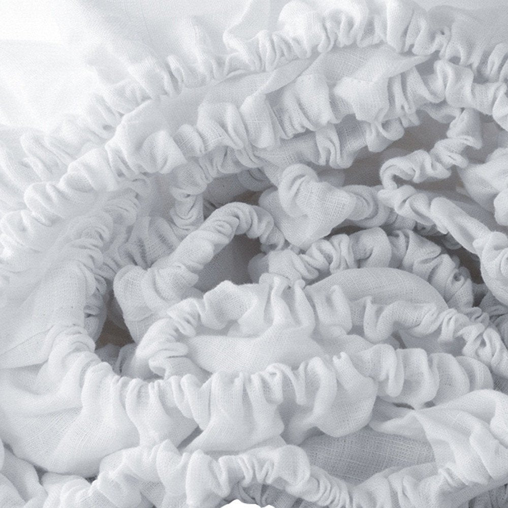 White Linen King Fitted sheet