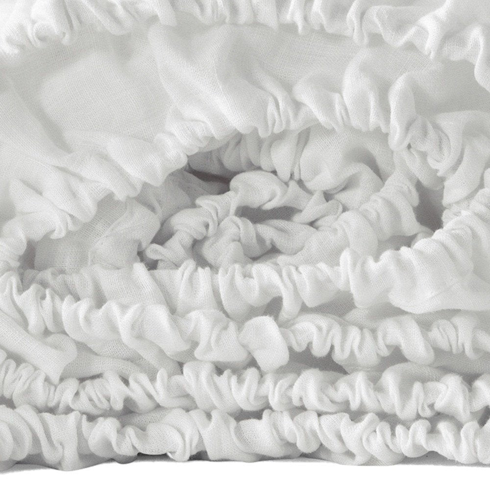 Light Pink Linen King Fitted Sheet