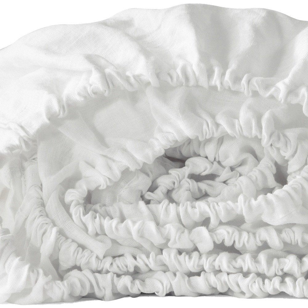 Cloud Linen California King Fitted sheet