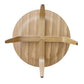 34" Natural Round Coffee Table