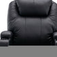 33" Black Power Heated Massage Lift Assist Recliner