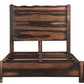 Walnut Live Edge Solid Wood Queen Bed Frame