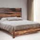 Walnut Live Edge Solid Wood King Bed Frame