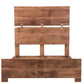 Chestnut Live Edge Solid Wood Queen Bed Frame