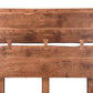 Chestnut Live Edge Solid Wood Queen Bed Frame